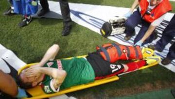 Muniain se lesionó en el Sánchez Pizjuán.