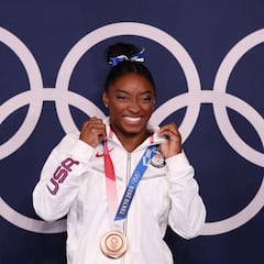 Simone Biles: "No esperaba ganar una medalla"