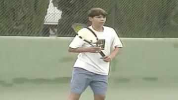 El principio de todo: así jugaba Rafael Nadal cuando era niño