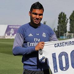 Casemiro: "Es un sueño llegar a 100 partidos con el Real Madrid"