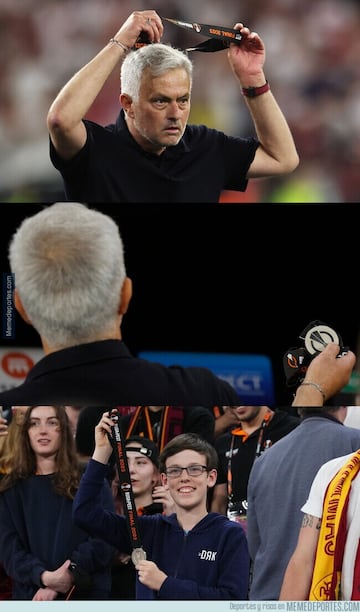 Mou se convierte en el foco de los memes más graciosos tras la final