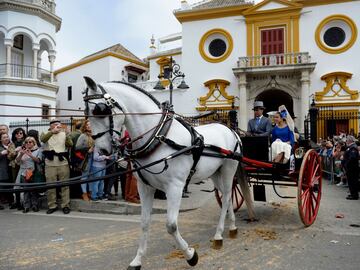 Real Club de Enganches de Andalucía organiza la ya tradicional Exhibición de Carruajes en la Real Maestranza de Caballería.