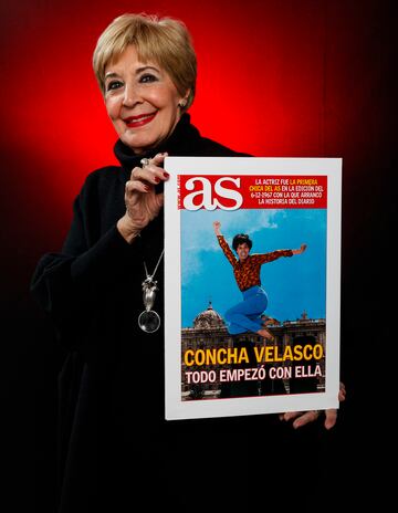 Concha Velasco celebró con nosotros el 50 aniversario de Diario As. La actriz fue una de las protagonistas de nuestro primer número publicado el 6 de diciembre de 1967.


