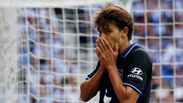 João Félix, durante el Real Sociedad-Atlético