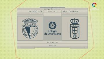 Resumen y gol del Burgos vs. Oviedo de la Liga Smartbank