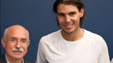 Nadal recibe su carné de socio del Mallorca