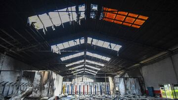 El centro de entrenamiento para clavadistas de alto rendimiento, como los medallistas ol&iacute;mpicos Paola Espinosa e Iv&aacute;n Garc&iacute;a, fue devastado por el fuego, la madrugada de este s&aacute;bado.