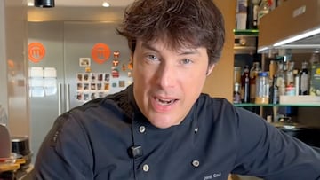 Chef Jordi Cruz: “Vamos a resolver la duda eterna cuando aliñamos la ensalada”