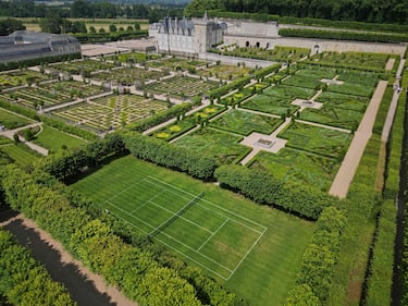 Los jardines del Castillo de Villandry, en Francia.