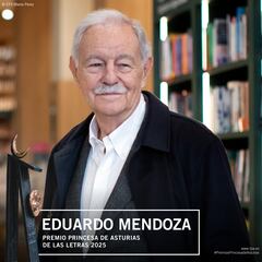 Eduardo Mendoza, Premio Princesa de Asturias de las Letras
