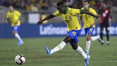 Vinicius makes international debut as Brazil stumble