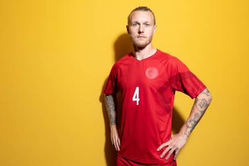 Simon Kjaer of Denmark