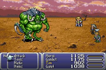Captura de pantalla - Final Fantasy VI (SNES)