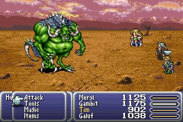 Captura de pantalla - Final Fantasy VI (SNES)