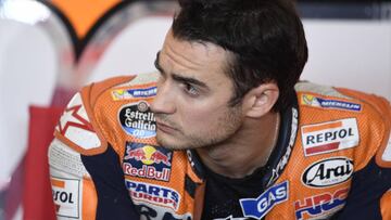 Dani Pedrosa a&uacute;n no sabe si estar&aacute; en el GP de Valencia.