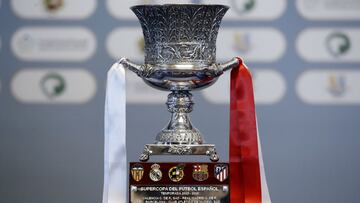 La RFEF sortea este jueves los emparejamientos de la Supercopa de España