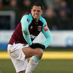 Chicharito vive su tercera peor temporada en Europa
