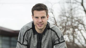 C&eacute;sar Azpilicueta jugador del Chelsea Football Club
 
 
 