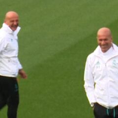 Pintus se le resiste a Zidane: fracasó en sus intentos de caño