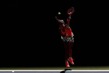 Nadal and Kerber saunter through, Muguruza survives