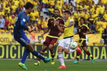 James, sinónimo de gol y alegría en El Metropolitano