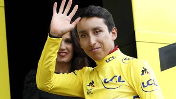 Egan Bernal, tercer ganador m¨¢s joven del Tour de Francia