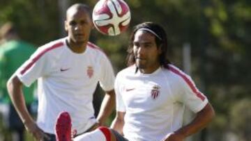 Falcao trabaja estos días con el Mónaco.