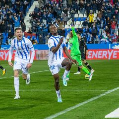 Esperanza Cissé en el Leganés