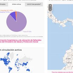 Mapa de casos y muertes por coronavirus por departamentos en Colombia: hoy, 7 de junio