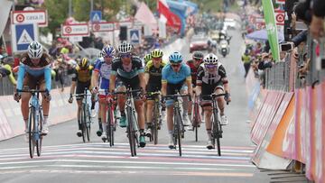 Los españoles en el Giro: Bilbao y Nieve, cerca de los mejores