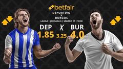 RC Deportivo de La Coruña vs. Burgos CF: horario, dónde ver, pronósticos y clasificación