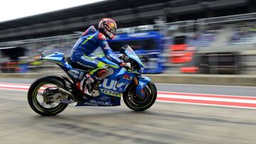 Maverick: "Las nuevas alas de la Suzuki funcionan mejor"