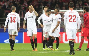 Spartak de Moscú-Sevilla en imágenes