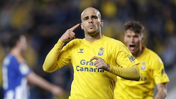 Sandro Ramírez, jugador de la UD Las Palmas.