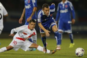 Universidad de Chile recibió a Curicó en el Nacional.