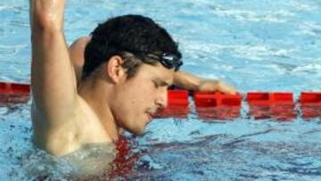 <b>NATACIÓN </b>Aschwin Wildeboer batió hoy el récord del mundo de los 100 espalda.