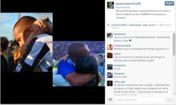 El festejo azul en redes sociales