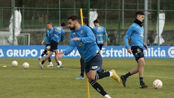 Arturo llegó en enero para reforzar la delantera del Depor pero aún no ha sido tutular.