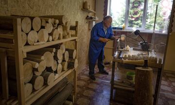 Los fabricantes de matrioshkas han creado una edicin especial para el Mundial.