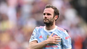 Juan Mata, durante su etapa como jugador del Manchester United.