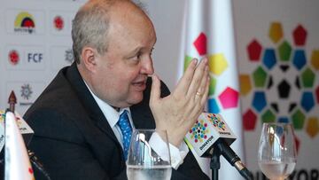Jorge Enrique Vélez, presidente de la Dimayor