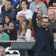 Bordalás sobre la situación del Valencia: "El que no lo quiera ver está ciego"