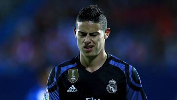 Los 7 desplantes de James que han enfadado al Madrid