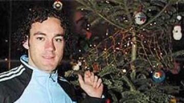 <b>EN LA CIUDAD CONDAL. </b>Milito está en Barcelona y AS no quiso perder la ocasión de charlar con él.