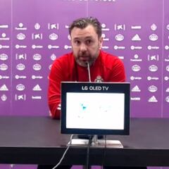 Sergio: "Ojalá el triunfo del otro día sea un punto de inflexión"