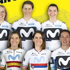 Movistar Team anuncia a su equipo femenino para el Tour de Francia