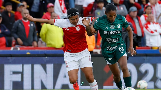 Santa Fe toma ventaja sobre Deportivo Cali en la final de Liga Femenina