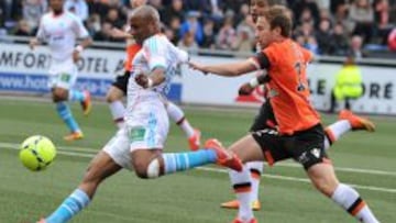 Maxime Baca y Andre Ayew