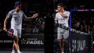 Juan Lebrón y Martín Di Nenno, pareja sorprendente en el P1 de Madrid.