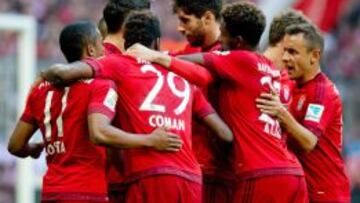 El Bayern golea y logra la victoria 1.000 en la Bundesliga